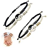 【Diseño ajustable】 La longitud de la pulsera se puede ajustar libremente. El diseño deslizante ajustable y el cordón impermeable suave permiten que el usuario lo use cómodamente.