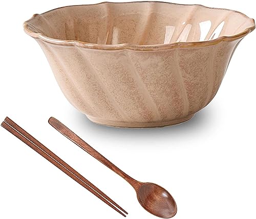 Ciotola for ramen, insalatiera, ciotola for frutta, ciotola for ramen, grandi ciotole da portata, set di ciotole for ramen for 1 persona, scodella for porridge, scodella decorativa for punch, regali f