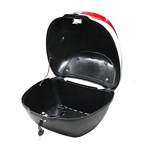 Top Case de Moto Robuste et Étanche avec Rangement Casque Sécurisé pour Longs Trajets de Tourisme - 4