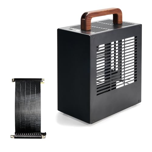 Boîtier ITX ultra-compact 5L SGPC avec câble riser PCIe 4.0 pour PC mini-ITX