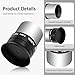Astromania Telescope Barlow Lens 2X with 3-Elements - Bundle with - 1.25