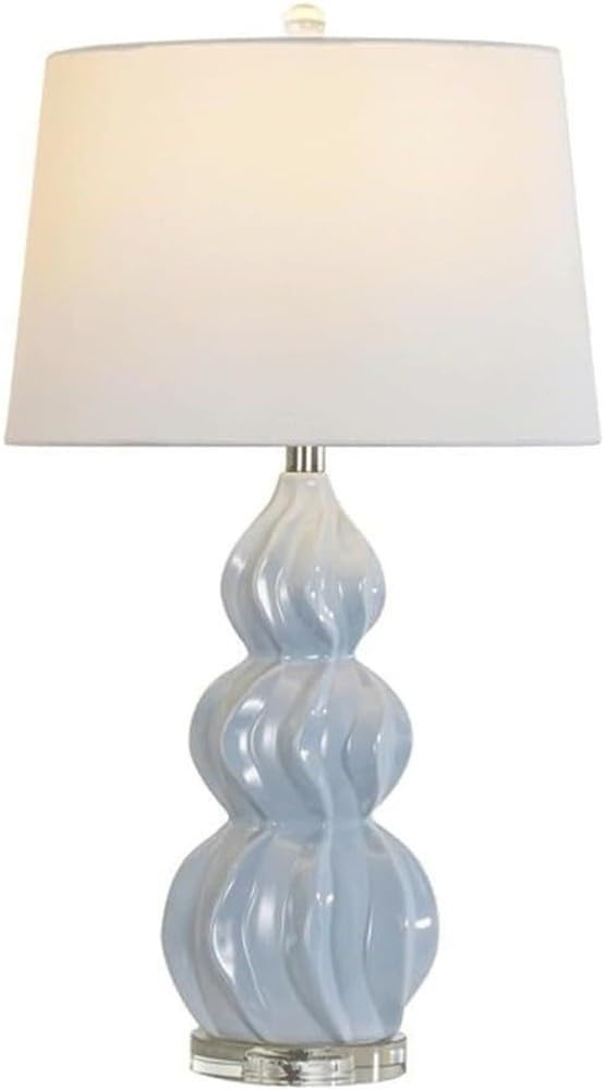 Lampada da Tavolo Ceramica Moderna Forma Zucca Creativa Lampada Comodino