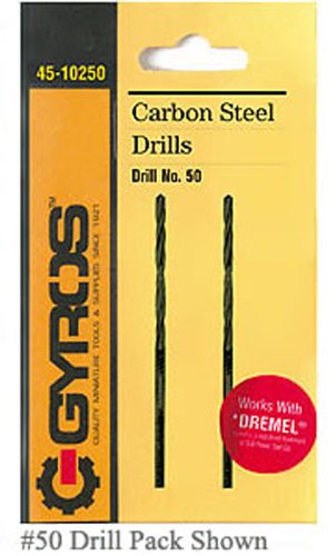 Gyros 45-10273 Carbon Steel Wire Gauge Drill Bit No.73