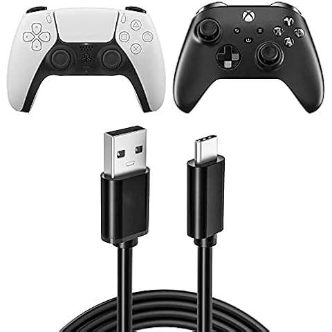 Cable Carga USB para Controlador PS5 Nintendo Switch Cover