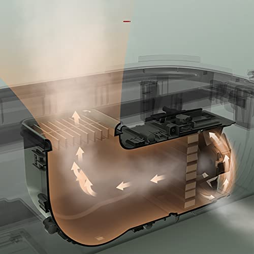 Elektrische Wasdroger met Timing Draagbare Mute Stille Elektrische Warme Lucht Droger Kleding, for Thuis Huishouden Doek Drogen Babykleertjes Steriliseren - Image 6