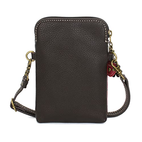 Image of Chala Crossbody Cell Phone Purse-Women Canvas Multicolor Handbag with Adjustable Strap