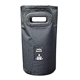 CACXKEP Cubo plegable con asa, cubo de agua portátil para camping, pesca, cubo de hielo, 20 L