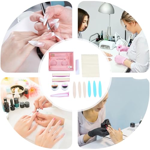 Kit de manucure professionnel pour adulte avec outils polyvalents et soin fortifiant