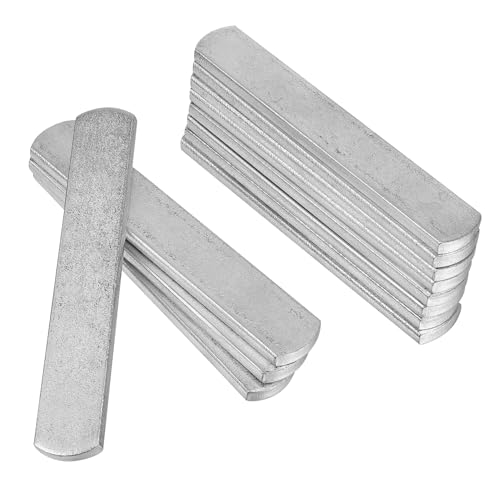 HONMEET 12pcs Weighted Steel Plates for Fitness Vests Each Easy to Use Metal Plates Smooth Surface and Rounded Edges for Workouts and Training