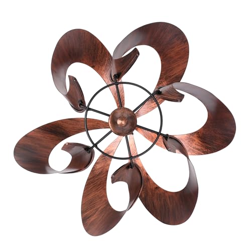 Teamson Home 3016387 Tulip Kinetic Metal Weather Resistant 360 Degrees Swivel Windmill Wind Spinner thumb #8