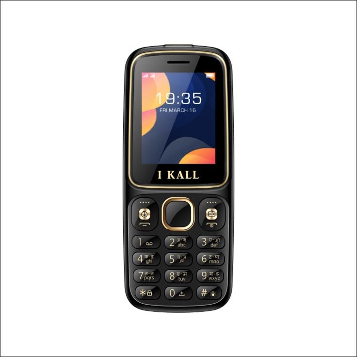Image of IKALL K44 Multimedia Keypad Mobile (1.8 Inch, Magic Voice) (Dynamic Speaker, Vibration) (Black)