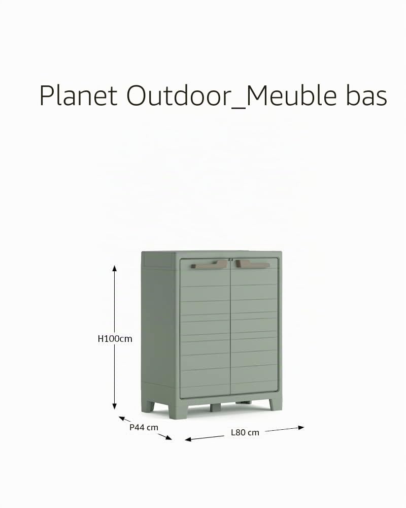Keter Planet Outdoor Armoire Basse