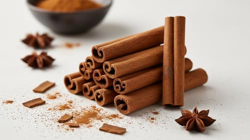 Image of Parshutara Farm Whole Cinnamon Sticks 100g | Cassia Dalchini | Aromatic Garam Masala Spice for Cooking