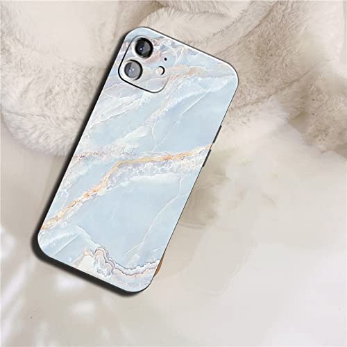 Coque marbre de luxe pour iPhone 13 et 12 en silicone chic et elegant