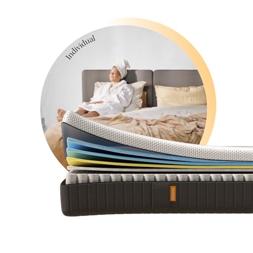 Catálogo para Comprar On-line Suburbia Colchones los 5 mejores. 48 Emma Colchón Hybrid Active-Cooling Individual 100x190cm – Memory Foam & Resortes I Regula la Temperatura I Colchones en Caja I Alivio Dolor de Espalda I 100 Noches de Prueba I...