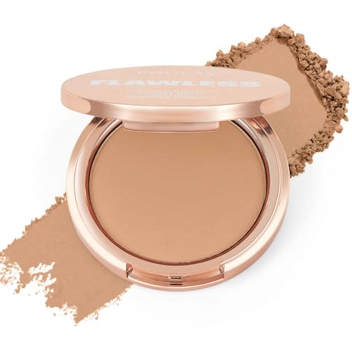 Image of PHOFAY Matte Setting Pressed Powder - Natural Matte Finish, Pore-Blurring & Oil-Control Formula, Antioxidant-Infused, Long-Wear Compact for All Skin Types, 8g / 0.28 oz (02#, 0.04)
