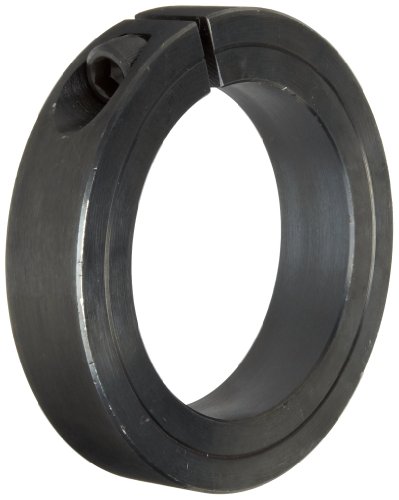 Climax Metal 1C-300 Steel One-Piece Clamping Collar, Black Oxide Plating, 3