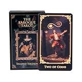 Compagnon pour les rencontres mystiques : les cartes de tarot combinent un design baroque vintage avec des motifs complexes gravés et des couleurs rétro vives, permettant aux utilisateurs d'avoir une esthétique mystique unique lors d'événements sociaux. Ils encouragent des conversations stimulantes grâce à leur charme artistique et leur élégance intemporelle, parfaits pour des tours conviviaux qui bénéficient de significations plus profondes et d'exploration commune. Ces cartes de tarot sont un partenaire idéal pour les rassemblements sociaux.