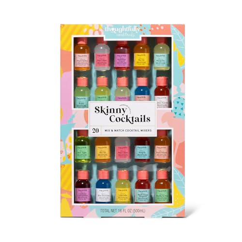 Skinny Cocktails Mix & Match Mixer Gift Set, Drink...