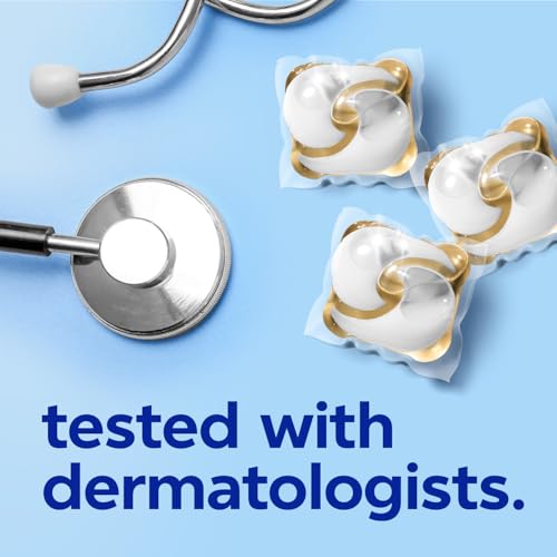 Image of Tide PODS Free & Gentle Laundry Detergent Soap Pacs, 112 Count, Tide PODS Laundry Detergent, Laundry Detergent Pacs, Laundry PODS Detergent