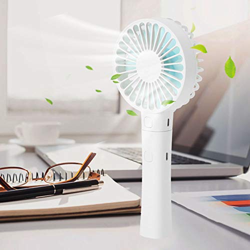 Mini-USB-ventilator, multifunctionele mini-handventilator Draagbare ventilator Opladen via USB voor thuiskantoor(wit) - Image 5