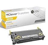 CS Compatible Toner Cartridge Replacement for HP CP3505n Q7582A Yellow HP 503A Color Laserjet 3600n...