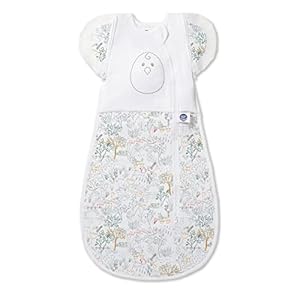 Nested Bean Zen One – Gently Weighted Swaddle, Newborn, 6.5-11 lbs, Arms Free/in/Out Swaddle, Helps to Reduce Moro…