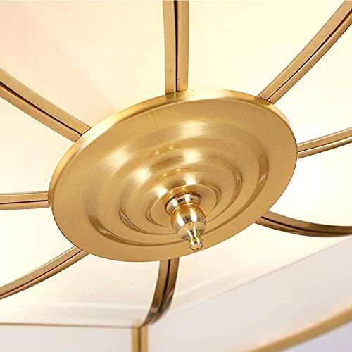 Lustre plafonnier moderne E27 en verre élégant D35cm pour votre salon - 2