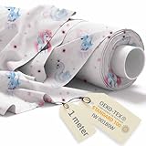 DreamRoots Tela algodon por metros diseños infantiles - Telas por metro niños - Telas costura, manualidades, cortinas, disfraz o tapizar 160cm x 1M