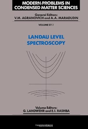 Landau Level Spectroscopy: Pt.1 book cover