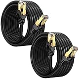 Cat 7 Ethernet-Kabel, 4,5 m, Hochgeschwindigkeits-Internet- und Netzwerk-LAN-Patchkabel...