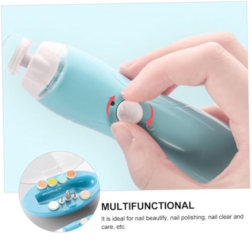 Kit de manucure électrique anti-projections pour couper les ongles sans résidus
