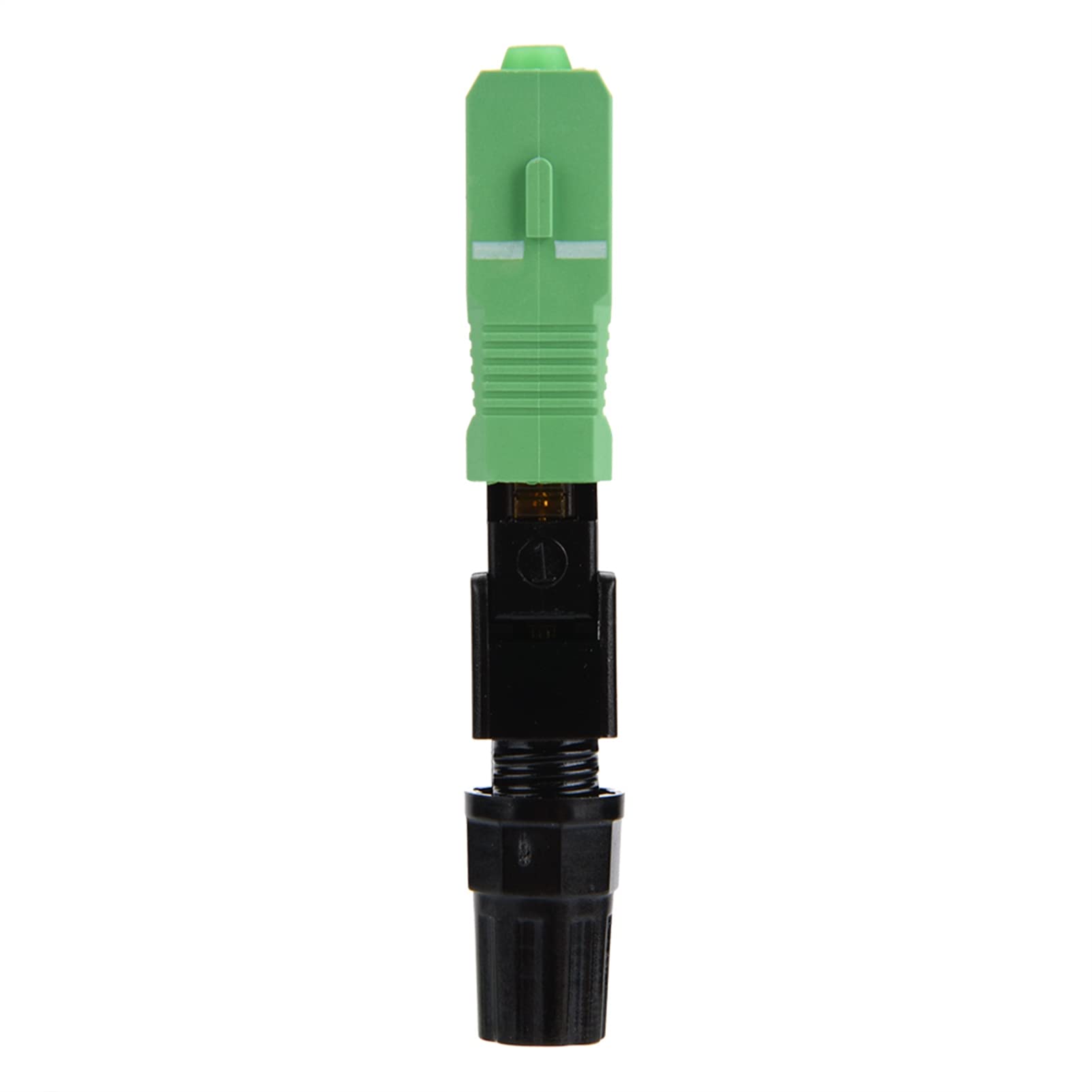 Adapter połączeniowy 100 szt., złącza światłowodowe, wbudowane złącze światłowodowe SC, złącze do przemysłowych światłowodów FTTH