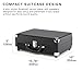 Victrola Journey II (2025 Model) – Bluetooth Suitcase Record Player – Built-in Stereo Speakers with Enhanced Bass, 3-Speed Turntable, Bluetooth Input and Output, RCA & Headphone Outputs (Brown)
