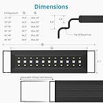 NICREW C10 24/7 LED Aquarium Light for Plants, 18-24 Inches, Full Spectrum Fish Tank Light with Timer, Brightness Adjustable - Image 5