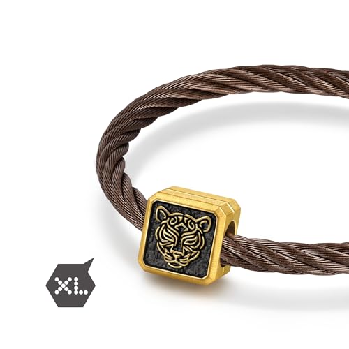 Image of CHOW SANG SANG 999 Gold Charme Chinese Zodiac Charm Bracelet for Men 19cm