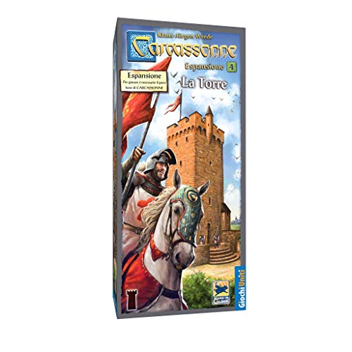 Giochi Uniti Carcassonne 5 La Torre - Juego de Mesa (versión en Italiano) [Importado de Italia]