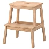 IKEA BEKVAM Marchepied 50 cm en bois massif naturel de tremble