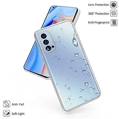 N NEWTOP Cover Compatibile con Oppo Reno 4 Pro 5G