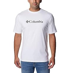 Columbia Hombre Camisa De Manga Corta para Senderi...: Camiseta de manga corta para hombre, Adecuada para todo el año, Eficaz como capa superior o como capa base Confort óptimo gracias al material de jersey 100% algodón Disponible en varios colores con versátiles posibilidades de combinación Elegante dis...