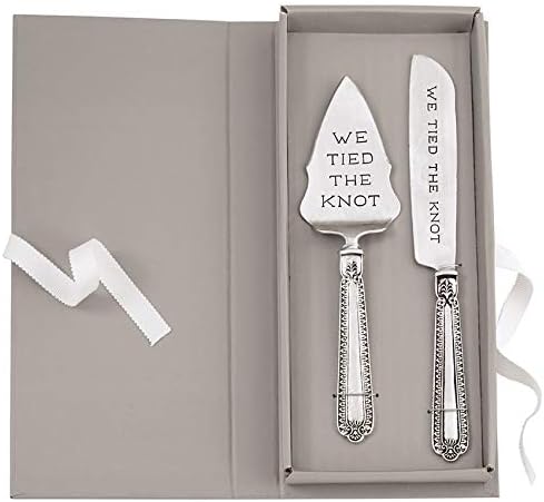 Mud Pie Wedding Cake Serving Set