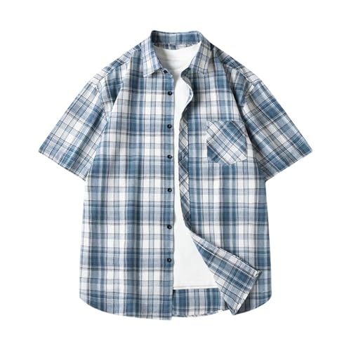 Chemise d'été homme à manches courtes pour vos terrasses et vacances