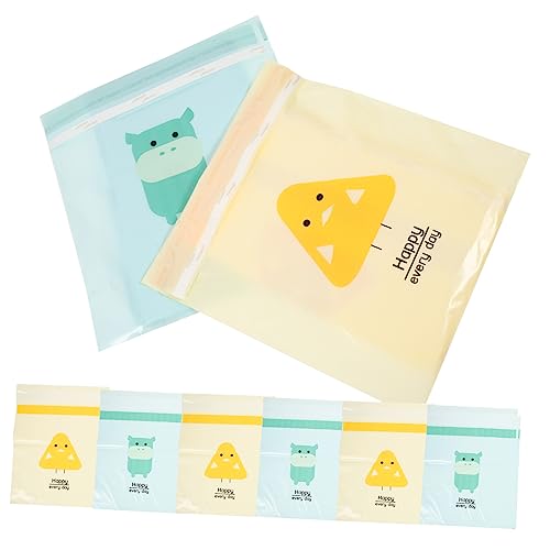 WESIEVYA Bolsas De Basura Impermeables Para Coche, 30 Unidades, Adhesivas, Con Dibujos Animados, Autoadhesivas, Para Vehículos.