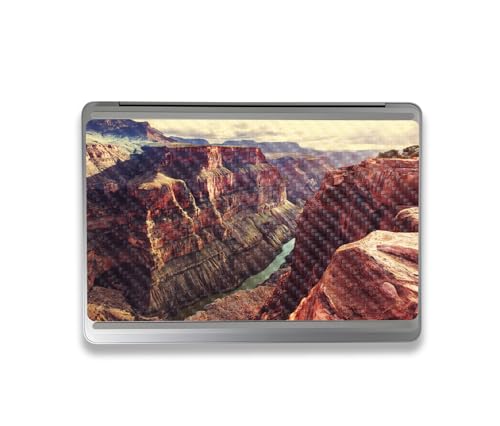 Image of MightySkins Carbon Fiber Skin Compatible With Microsoft Surface Laptop Studio 2 (2023) Full Wrap Kit - Grand Canyon | Protective, Durable Textured Carbon Fiber Finish | Easy To Apply | Made in the USA