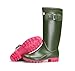 Rain Boots for Women, Waterproof Garden Shoes Womens Rubber Boots, Non-Slip Knee-high Rainboots for Ladies, Lightweight Women Work Tall Fishing Boots, Fashion Mid-Calf Rain Shoes for Outdoor