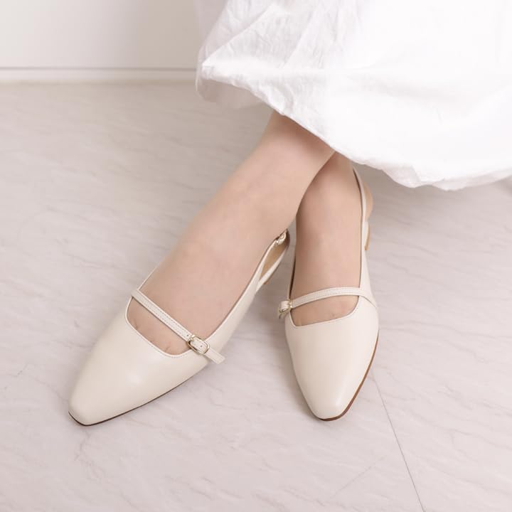 Easy Street レディース 詩人パンプス, ホワイト, Narrow Easy