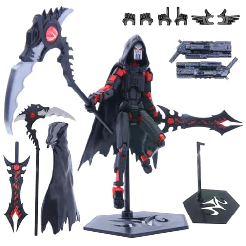 Ya en mundofriki.es: GVMJHYK Figura Articulada Caballero Oscuro T13 Action Figure con Capa y Armas Juguete de Montaje para Adultos Fan Dummy 13 Robot Guerrero Regalo de Colección Decoración Escritorio Estilo Sci-Fi