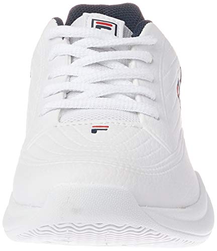 Tênis Fila Grand Prix, Criança Unissex, Branco/Vermelho/Marinho, 28