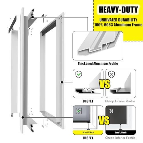 XL Canine Door for Exterior Doorways: Heavy Obligation Aluminum Doggie Door, Excessive Climate Doggy Door, Big Canine Door for Giant and Further Giant Canines As much as 220 lbs, Twin Flap Insulated Canine Door, Lockable XL Canine Door for Exterior Doorways: Heavy Obligation Aluminum Doggie Door, Excessive Climate Doggy Door, Big Canine Door for Giant and Further Giant Canines As much as 220 lbs, Twin Flap Insulated Canine Door, Lockable