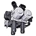 Silscvtt Heater Control Water Valve HVAC Vacuum Solenoid Valve YW4H18495AA 5-Port Compatible Replacement for Ford Thunderbird Jaguar S-Type Lincoln LS 2000-2003